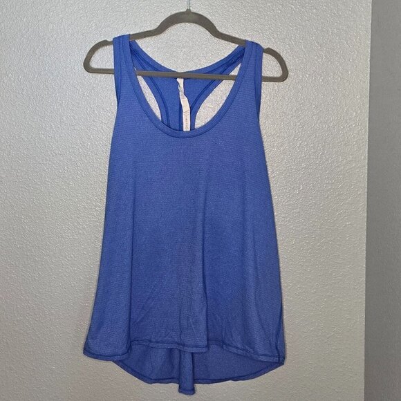 Lululemon Tie It Up Singlet - 12 Heathered Wild Bluebell - Picture 4 of 7